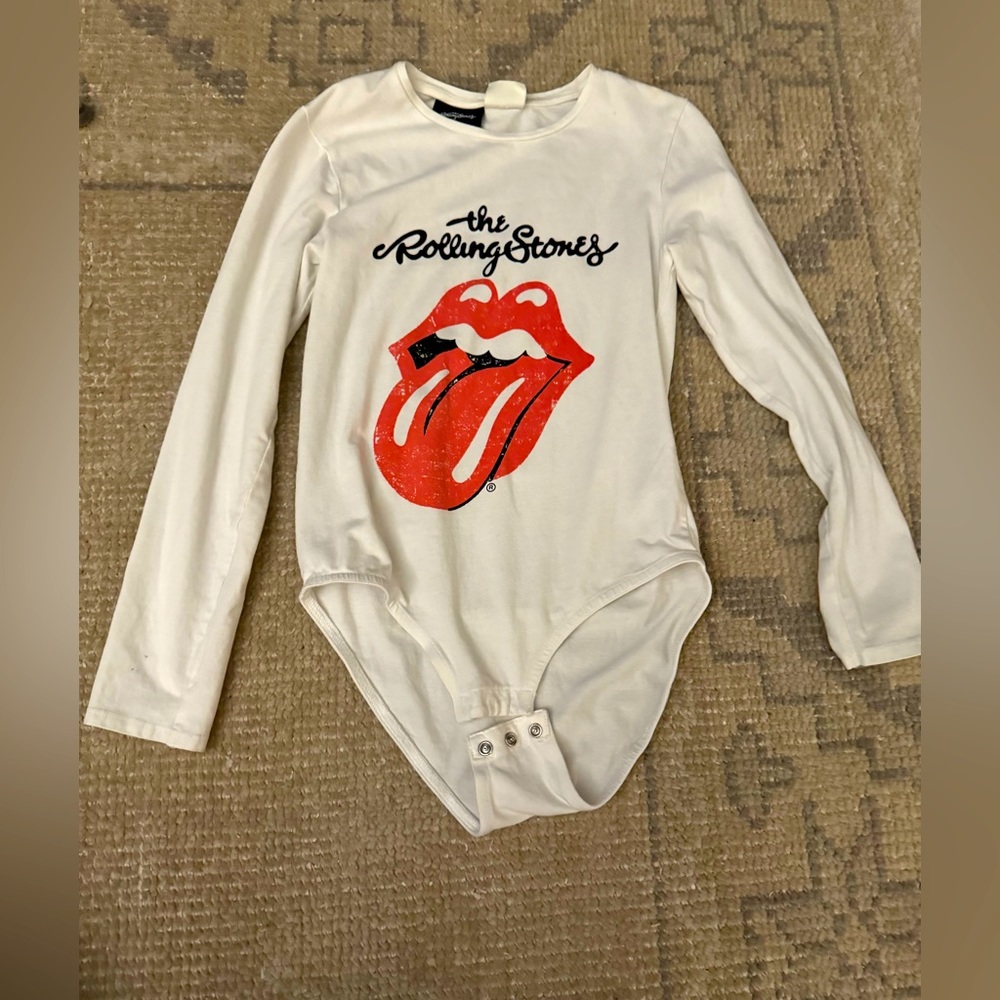 Rolling Stones authentic bodysuit Zara collection size 10